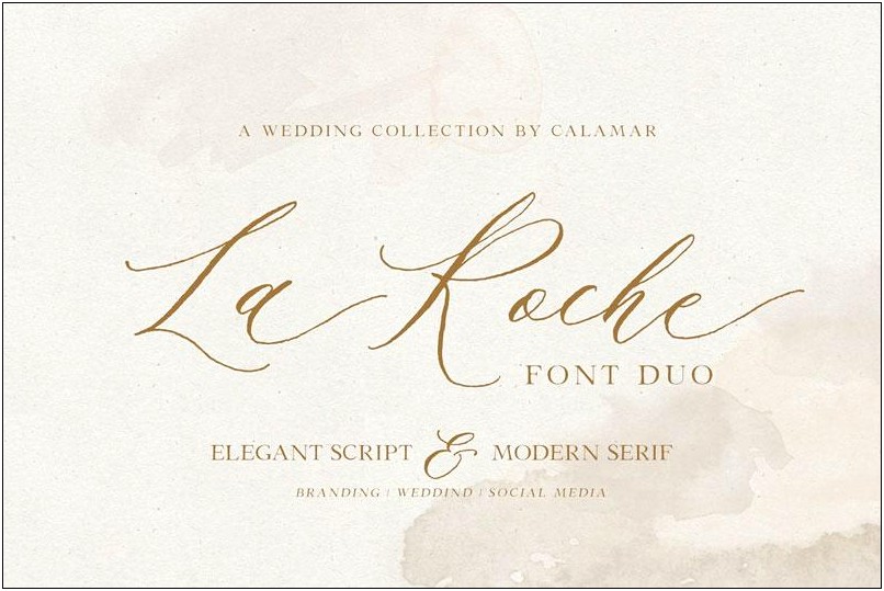Best Script Font For A Modern Wedding Invite