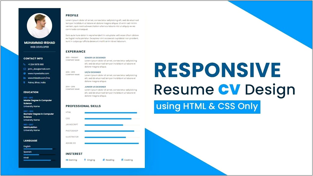 Best Way To Create A Resume Website