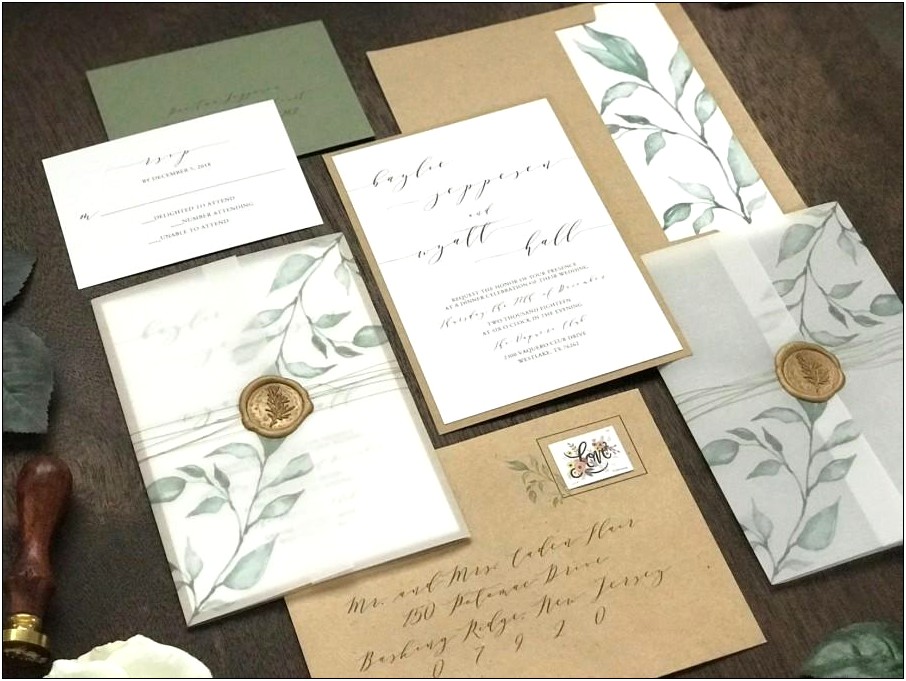 Best Way To Seal Wedding Invites