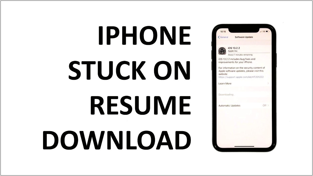 Best Way To Update Resume On Iphone