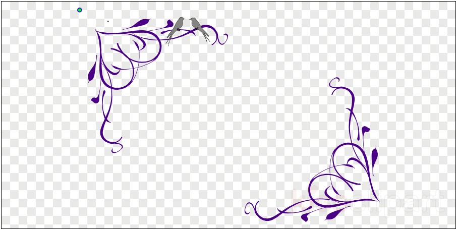 Blank Purple And White Wedding Invite Png