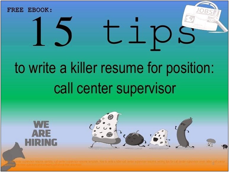 Calling Center Resume Samples For Free