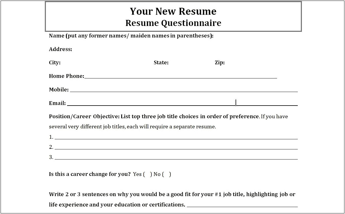 Can I Change Job Title On Resume