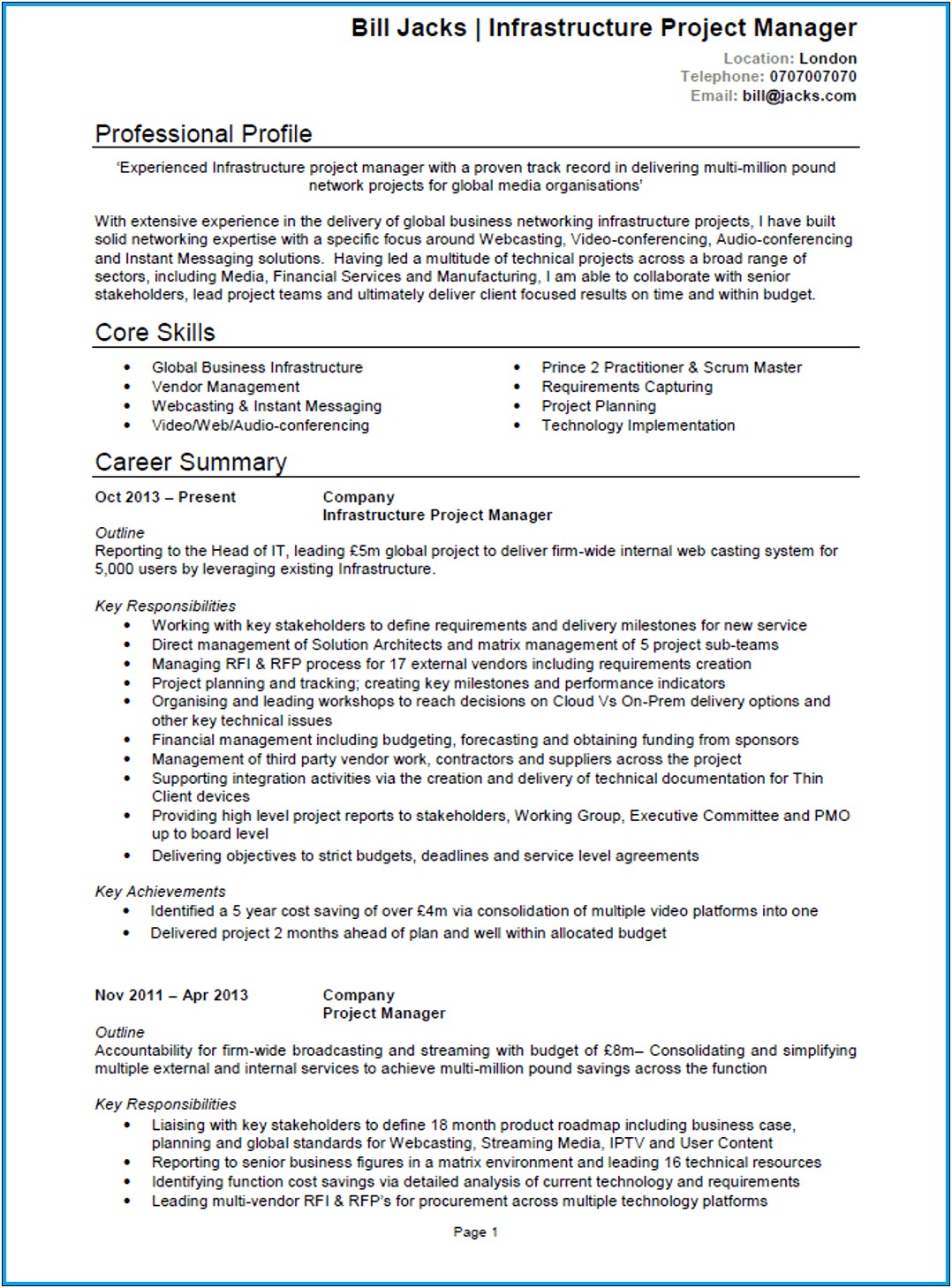 Can Projects Go Above Experience On A Resume