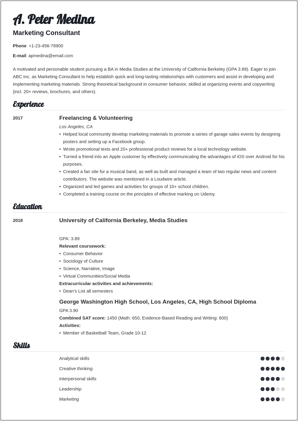 Can You Combine Education And Experience On Resume