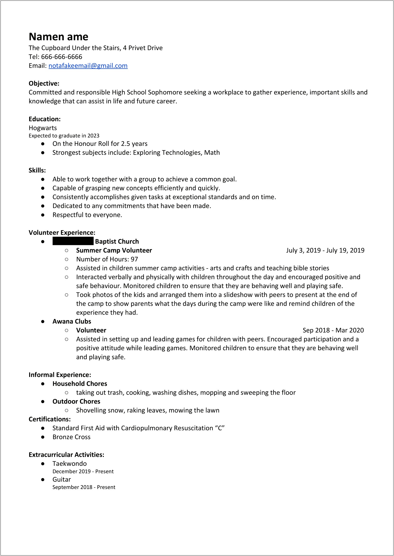 Can You Put Future Experience On Resume
