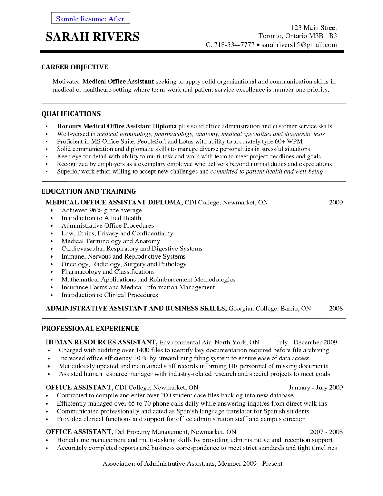 Career Objectives For Resume For Manager Trainee Job