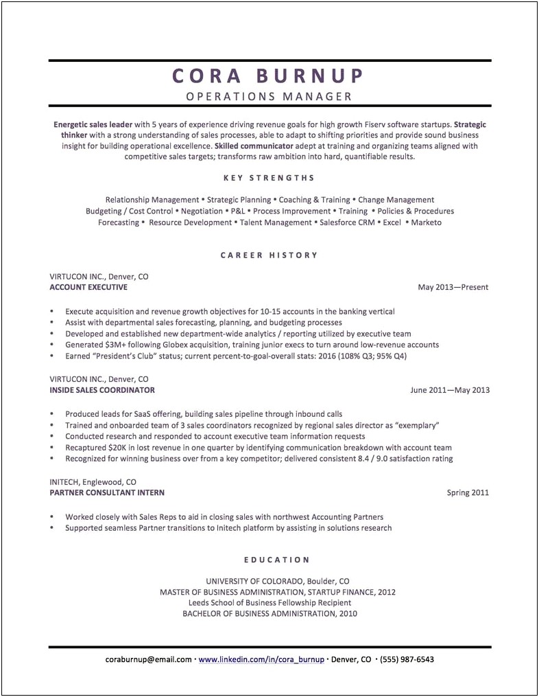 Change In Job For Objective On Resume