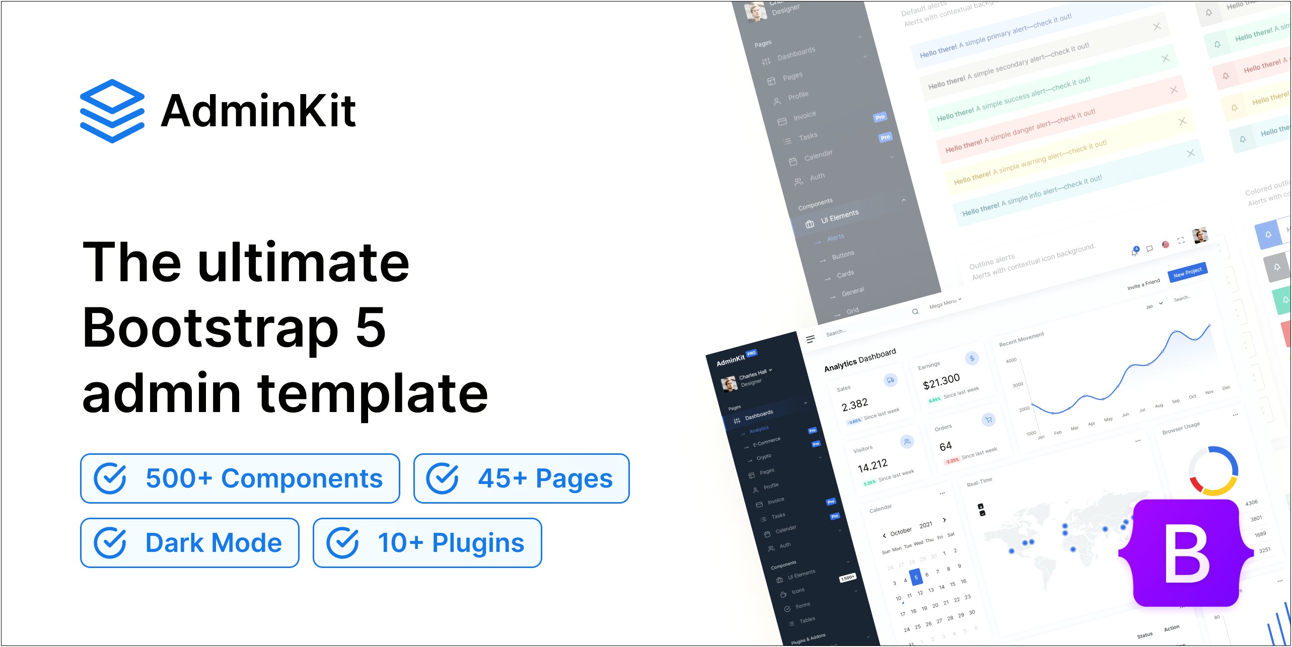 Clever Bootstrap 4 Admin Template Download