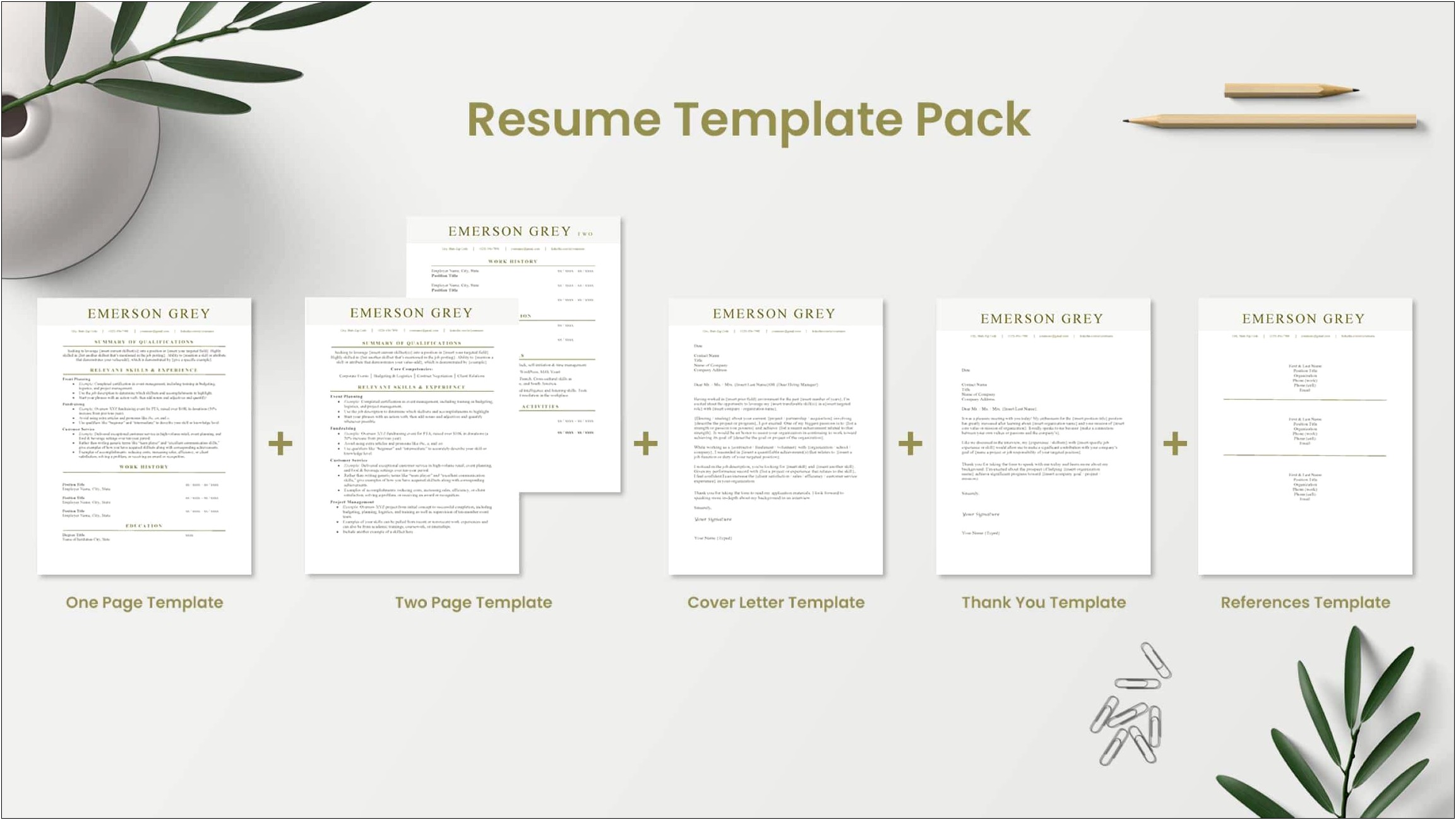 Combination Resume Template Stay At Home Mom