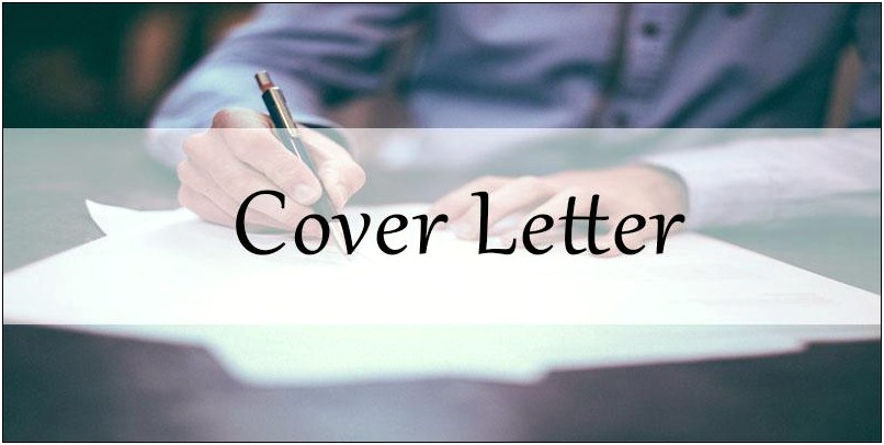 Como Hacer Un Cover Letter Para Un Resume