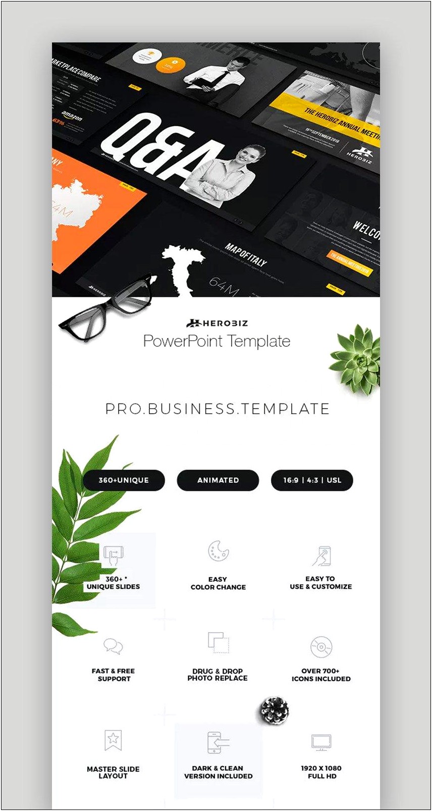 Comparable Companies Analysis Powerpoint Template Download