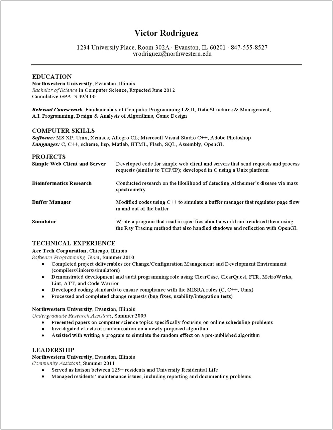 Computer Skills To Put On Resume Sample