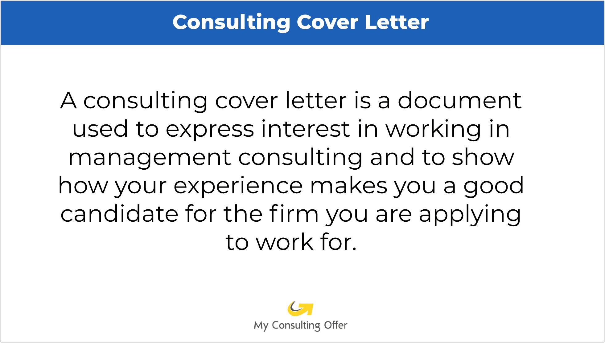 Consulting Cover Letter And Resume Review
