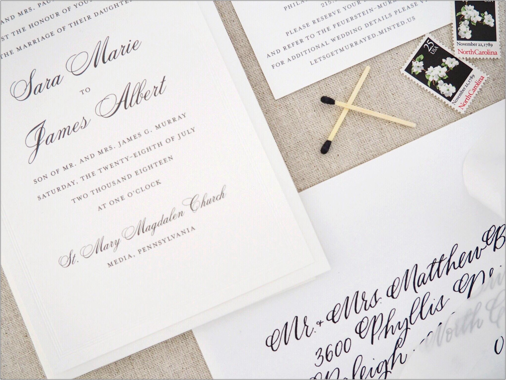 Correct Way To Stuff Wedding Invitation Envelopes