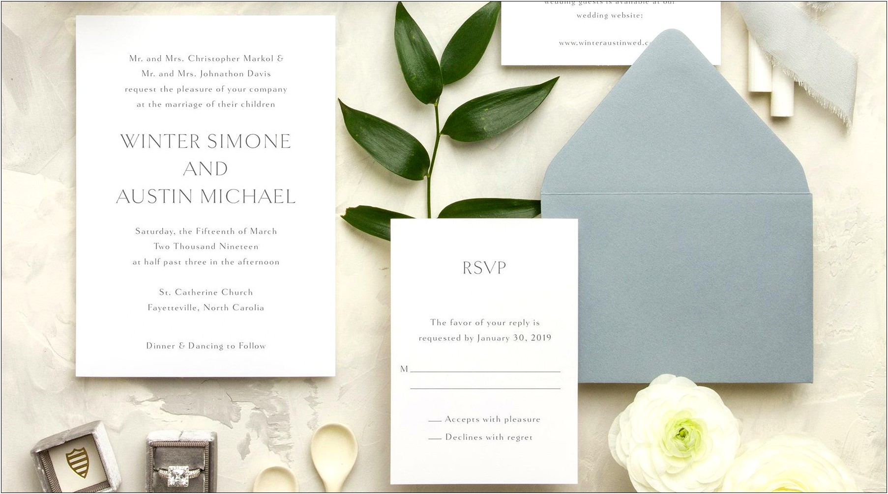 Correcting Size Errors On Wedding Invite