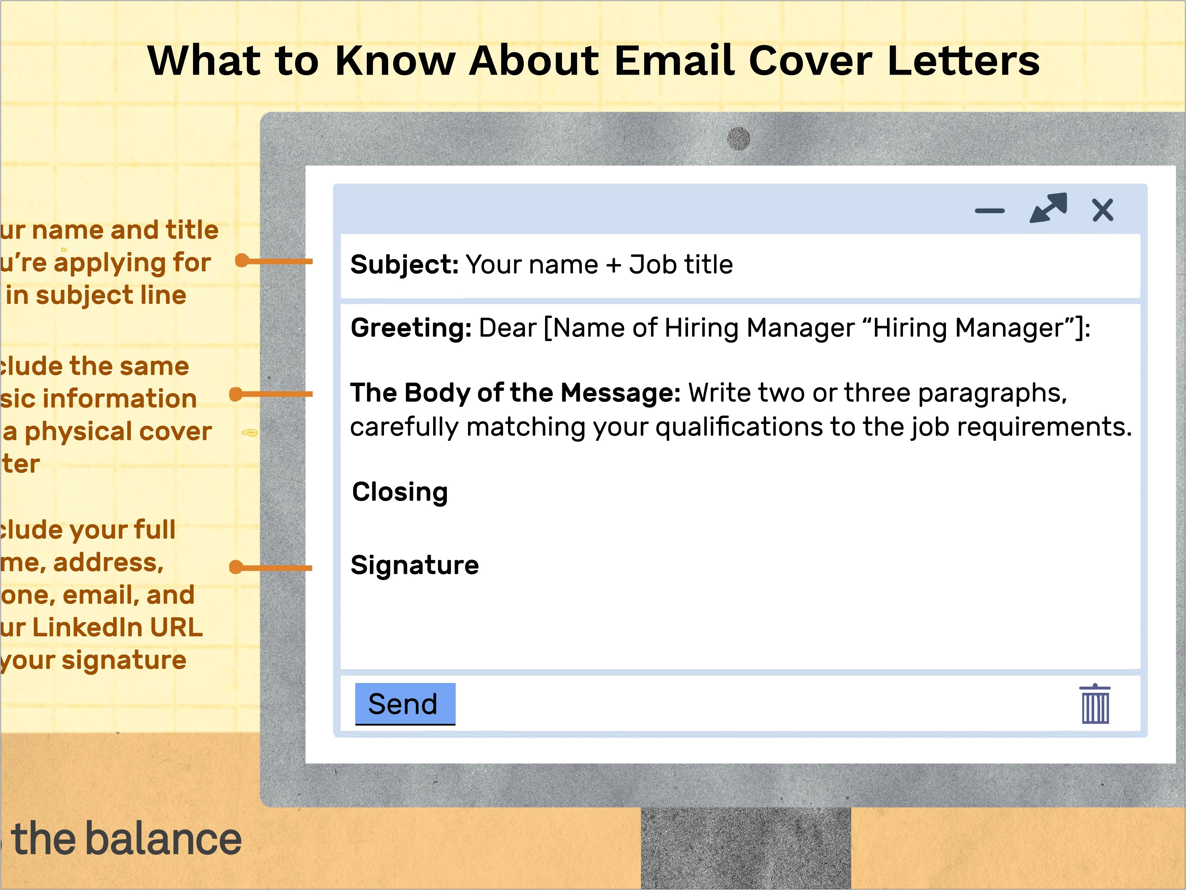 Cover Letter And Resume Email Title