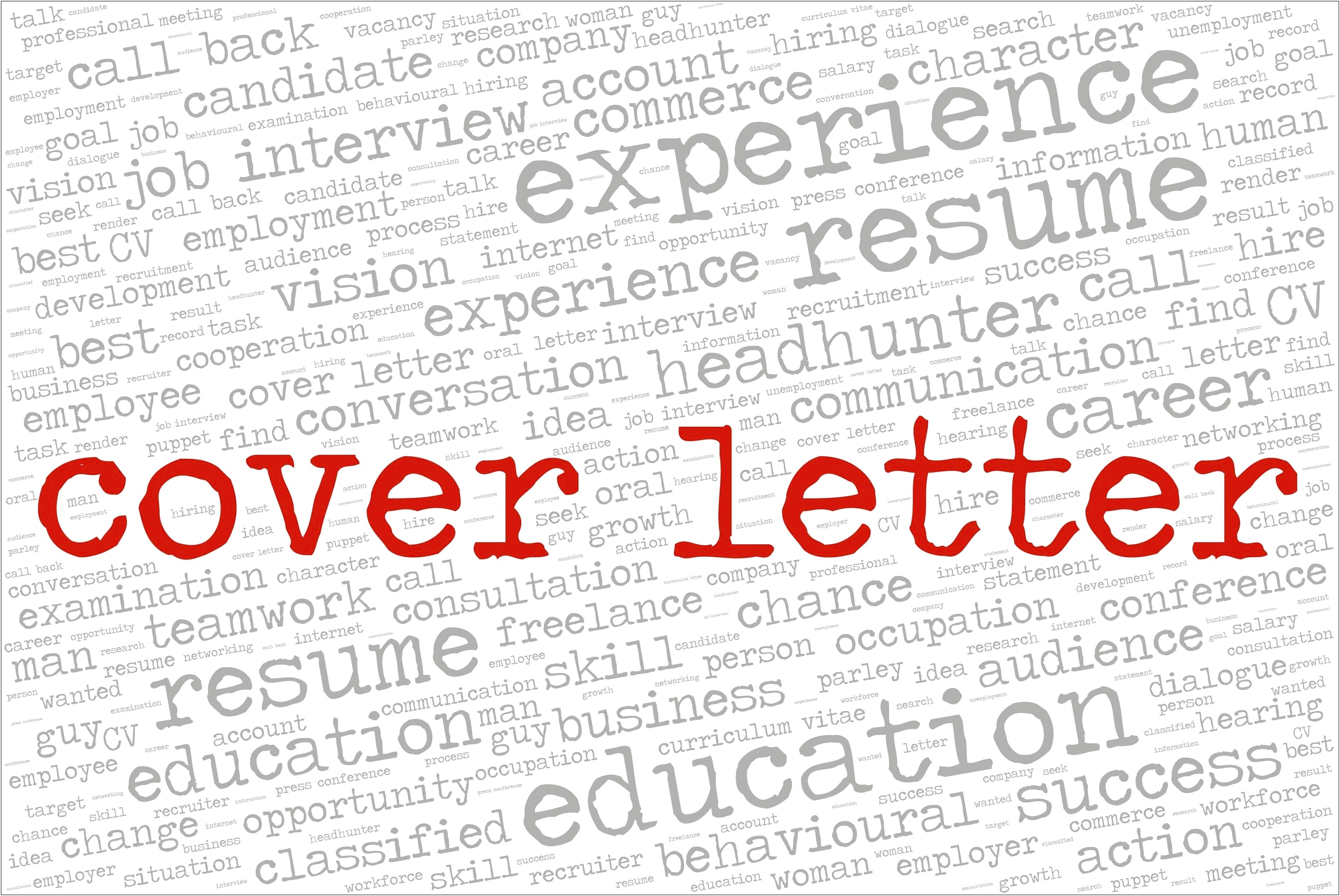 Cover Letter And Resume Together Interview