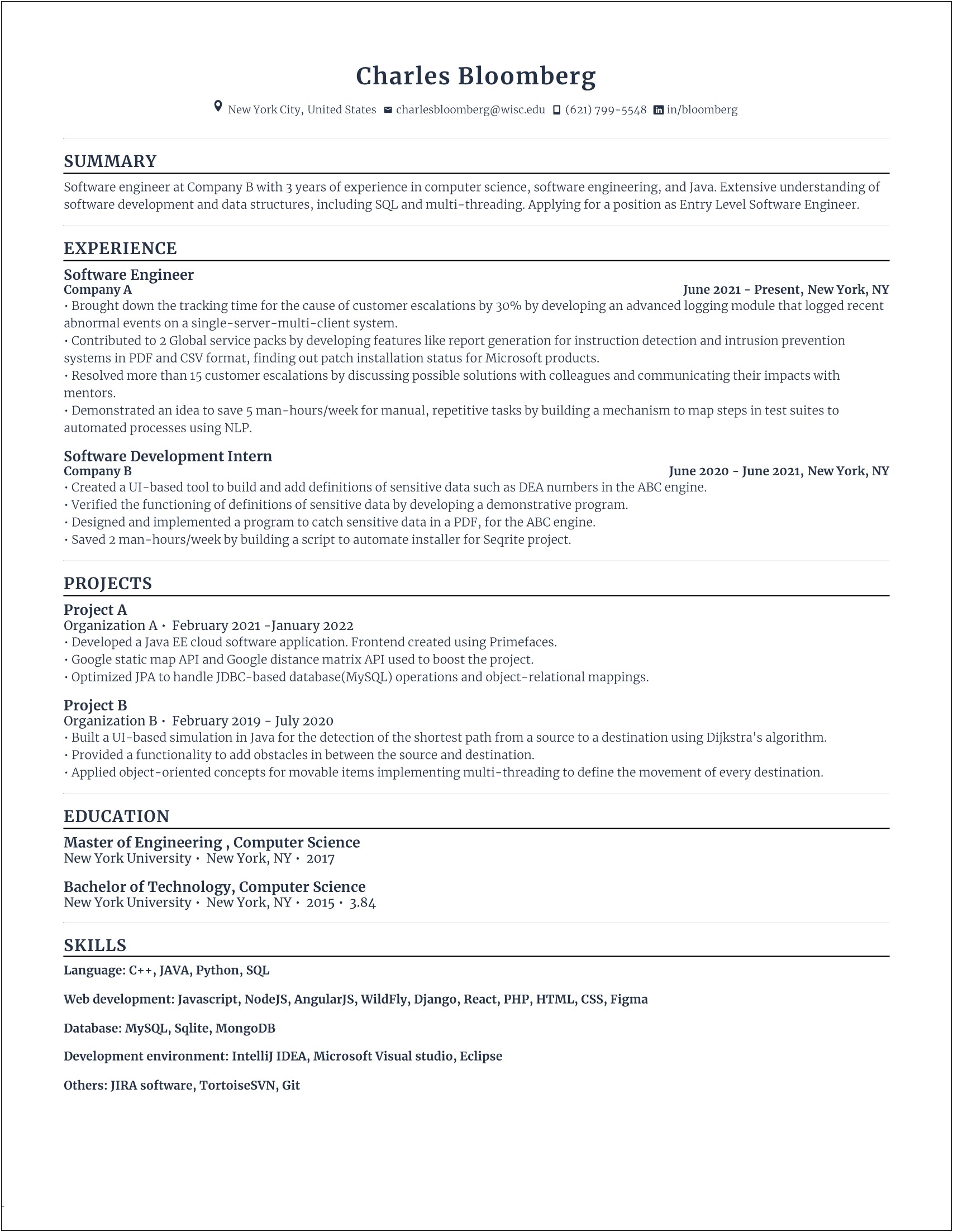 Cover Letter For Resume Electrical Engineer