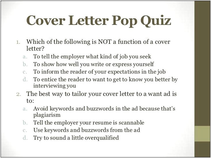 Cover Letter Resume Paper Clip Or Staple