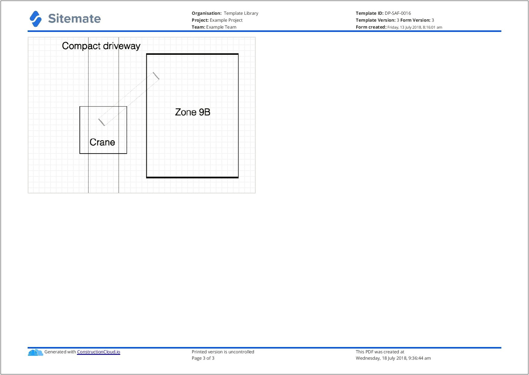 Crane Lift Plan Template Download Nz