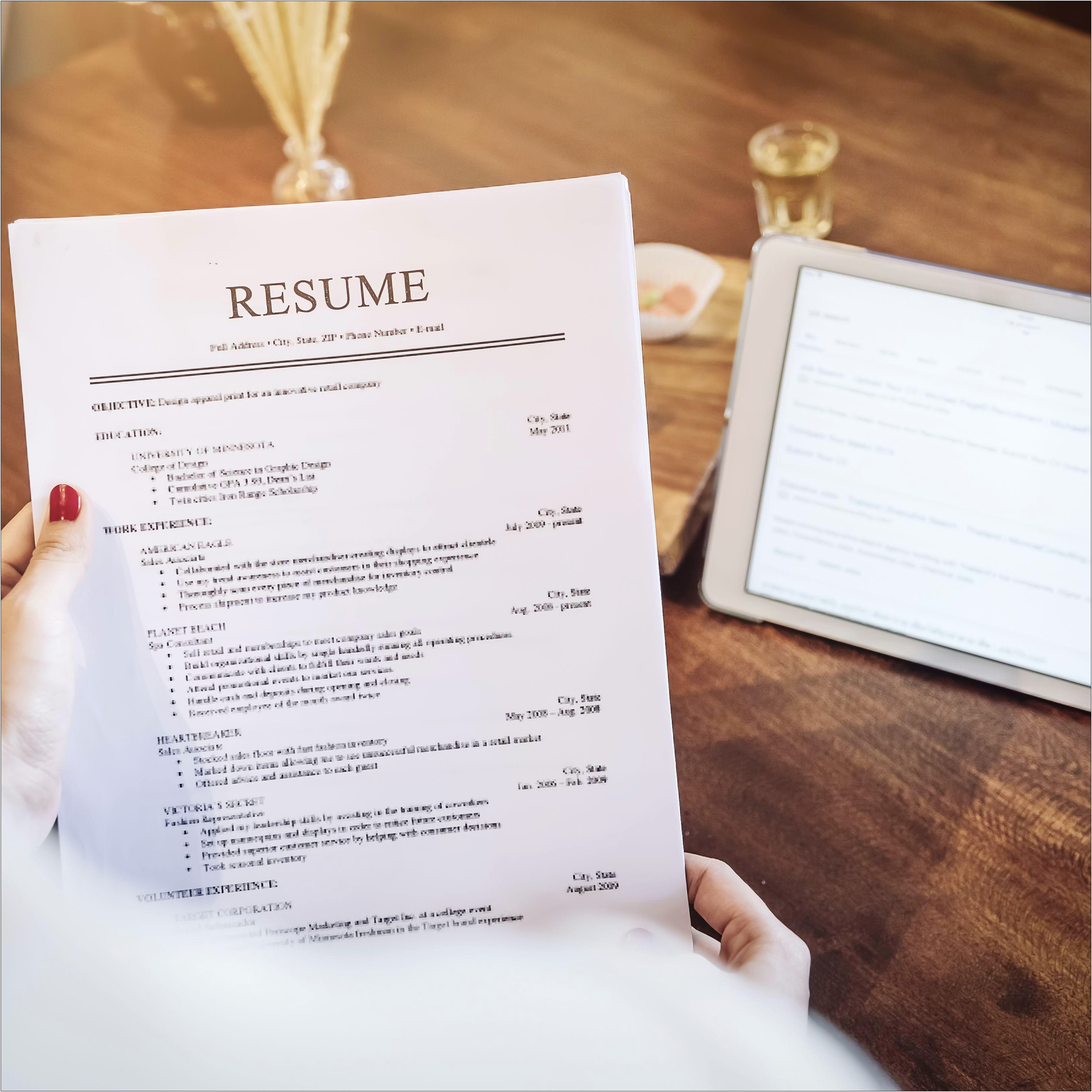 Create A Resume And Apply For Job