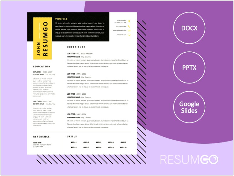 Create Resume In Word Or Powerpoint