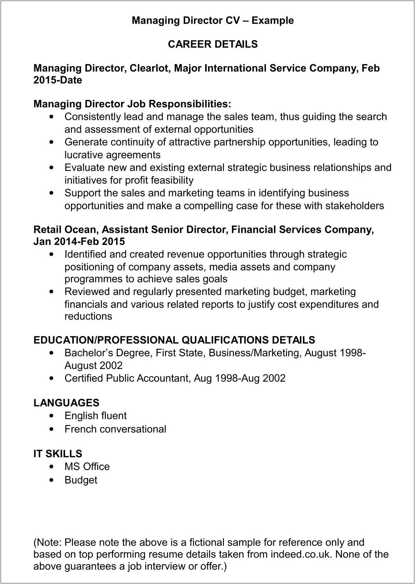 Creating Resume Based On Job Description