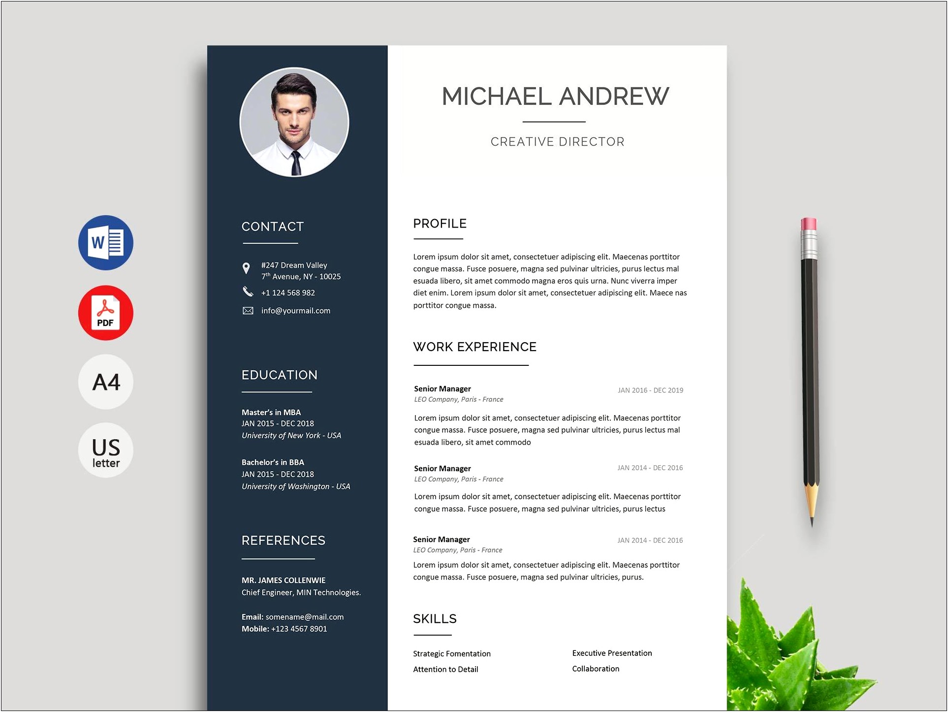 Creative Resume Templates For Free Download