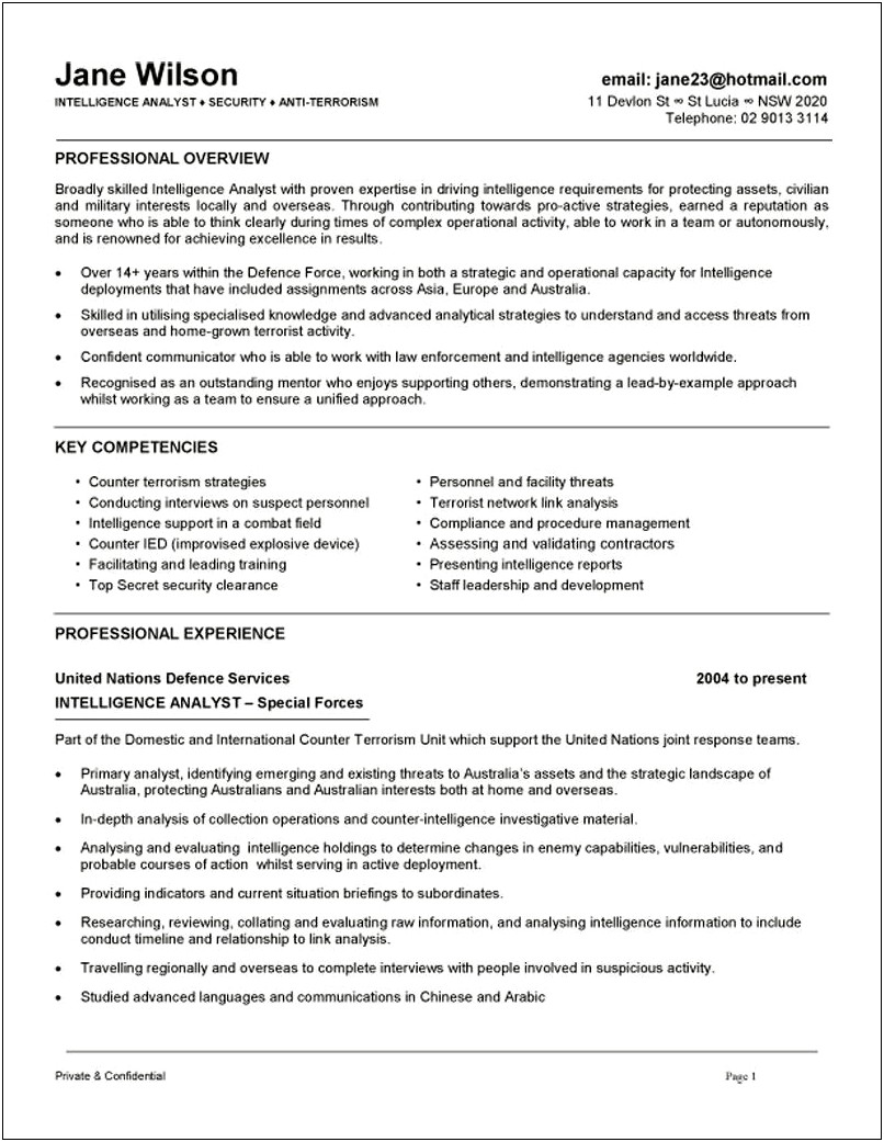 Crime Scene Investigator Entry Level Resume Samples