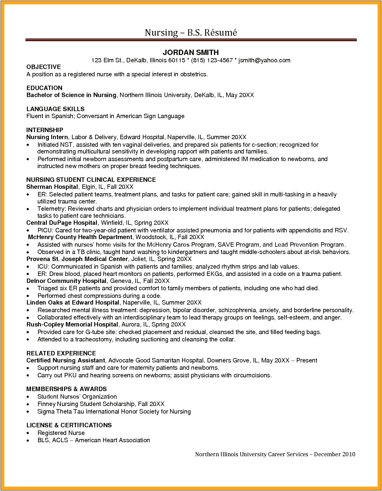 Critical Care Nurse Job Description For Resume