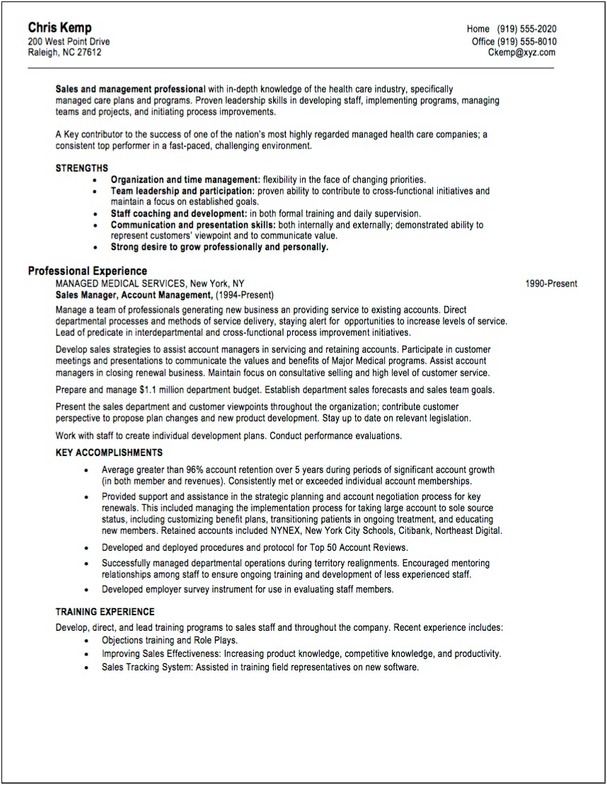 Current Updated Resume Sample For Pharm Reps