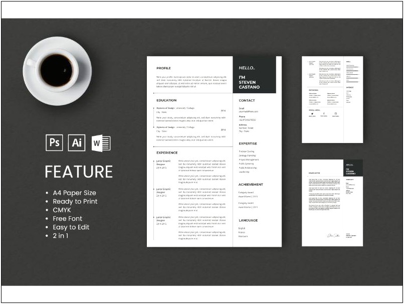 Customize 97 Graphic Design Resume Template