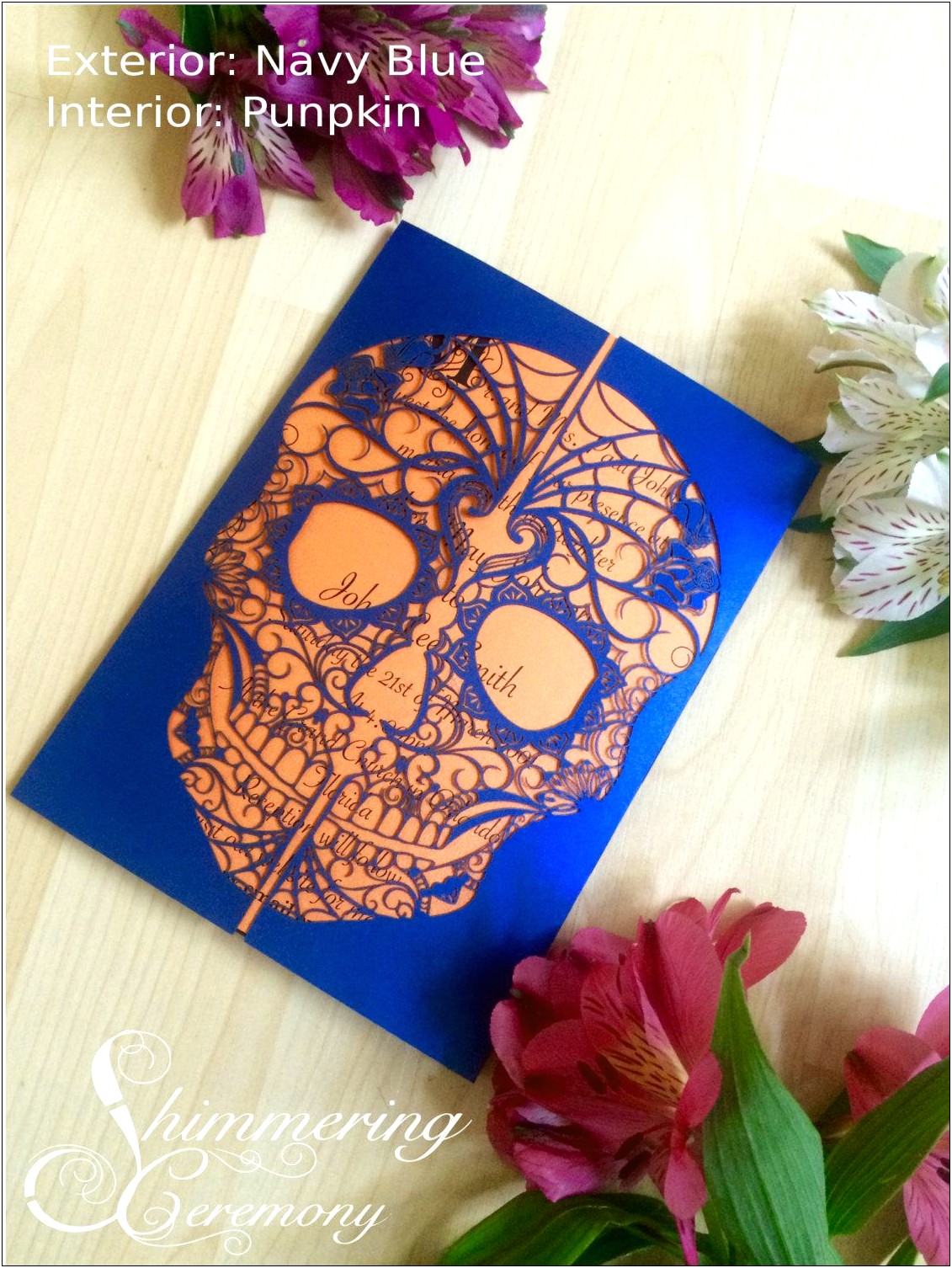 Day Of The Dead Wedding Invitations Uk