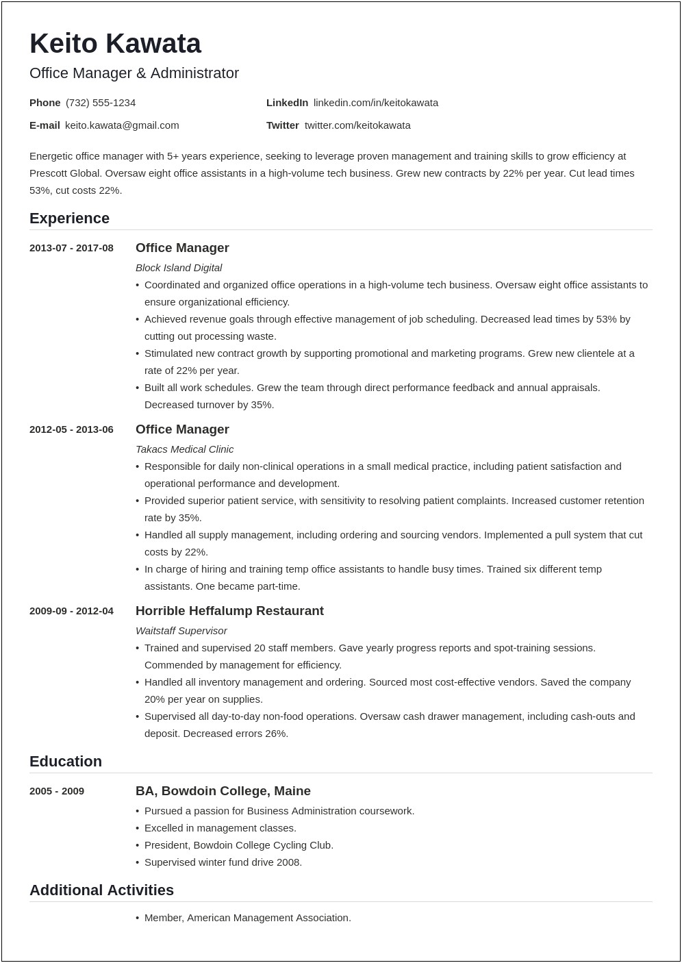 Description Of Cash Office Tasks For Resume