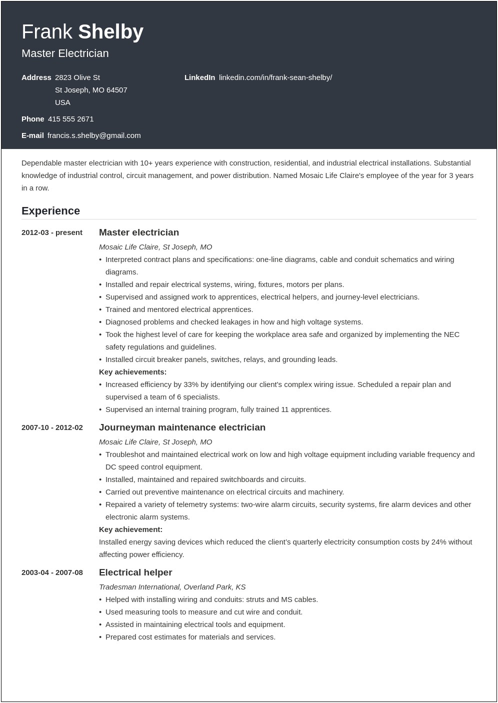 Descriptive Words Like Expert For Resumes