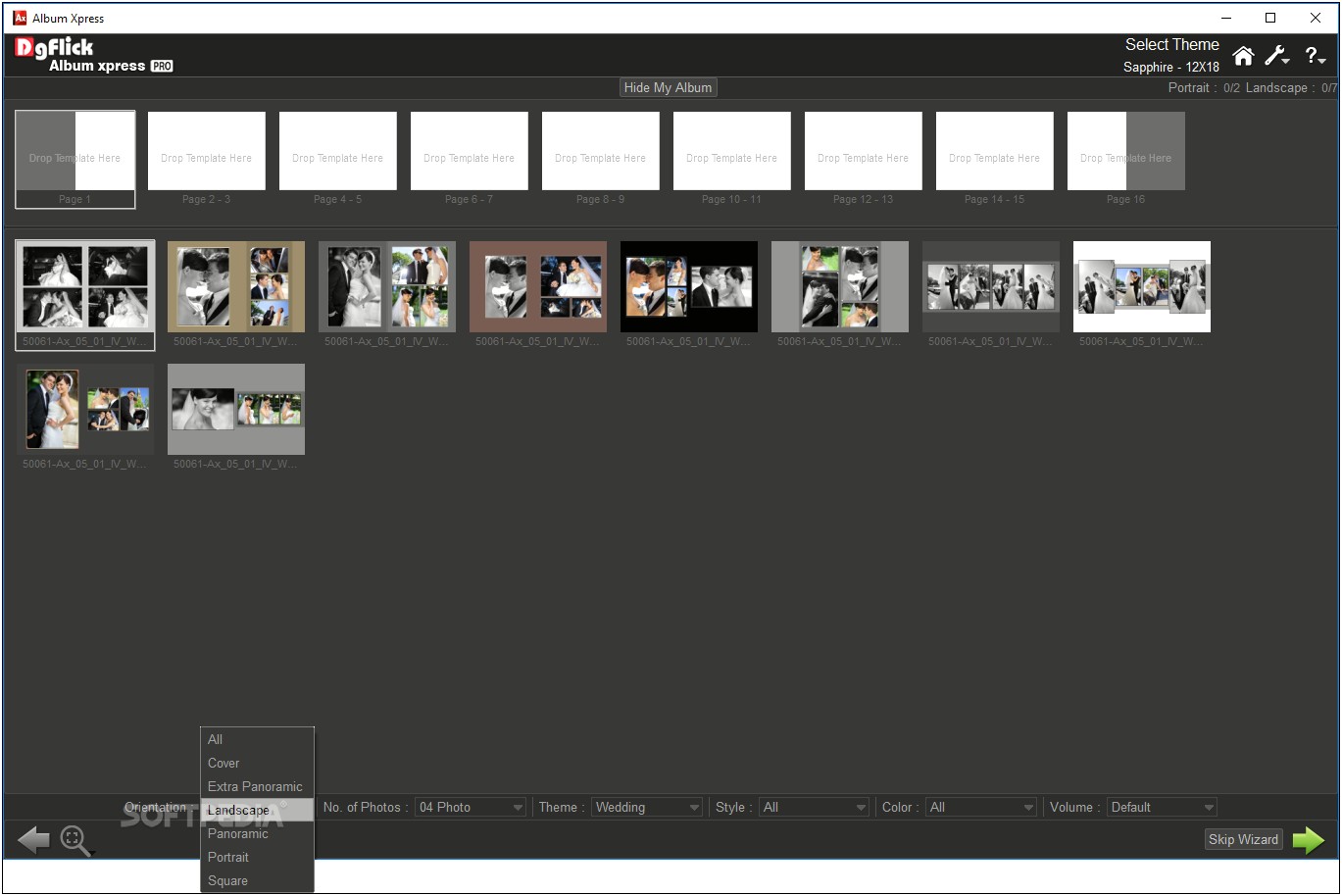 Dgflick Album Xpress Pro Templates Download