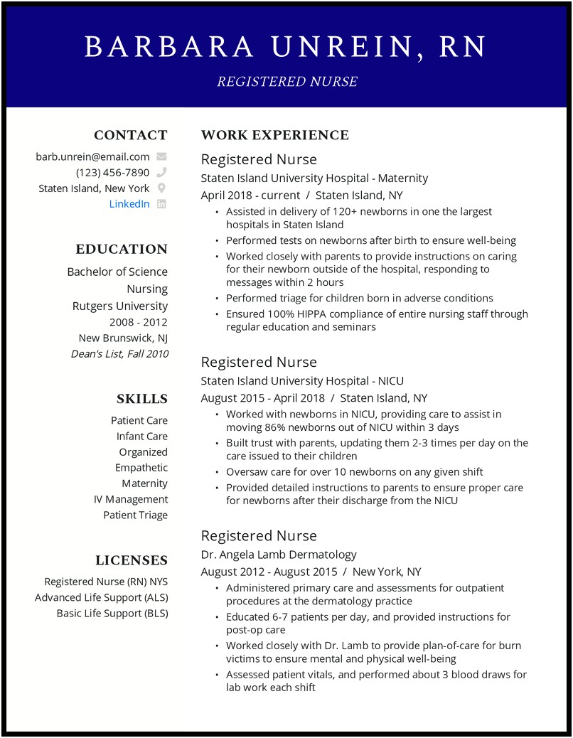 Dialysis Rn Job Description For Resume