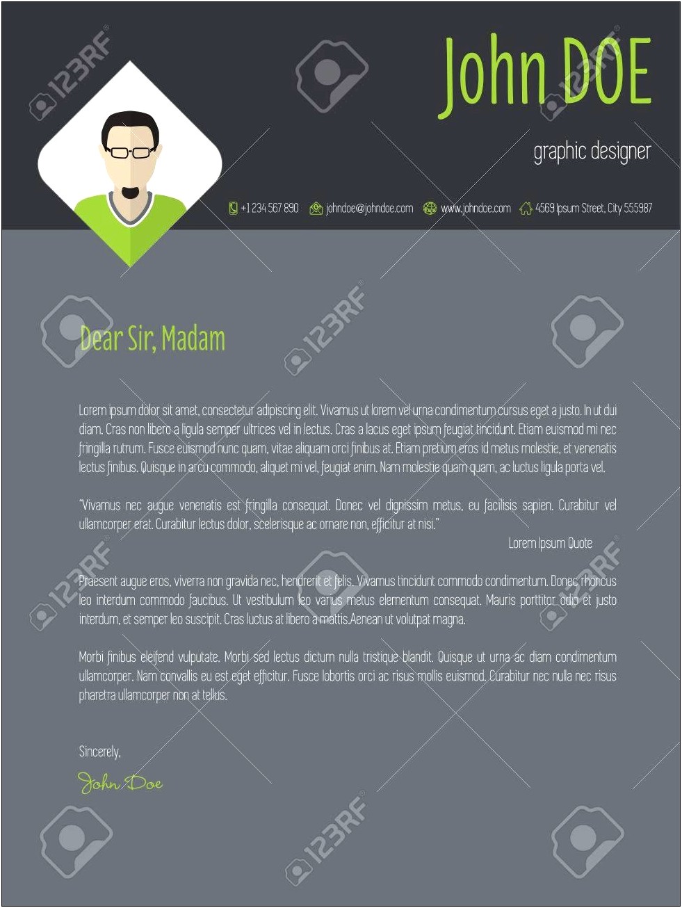 Difference Between Resume Cover Letter And Curriculum Vitae