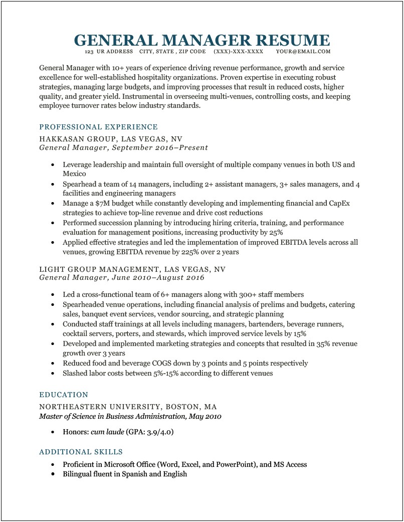 Director Strategic Communication & Change Management Resume