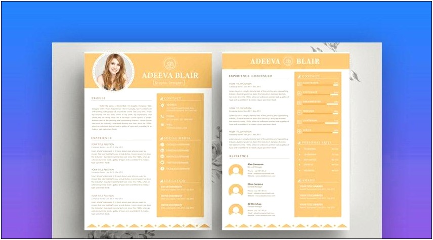 Discount Code For Orange Resume Templates