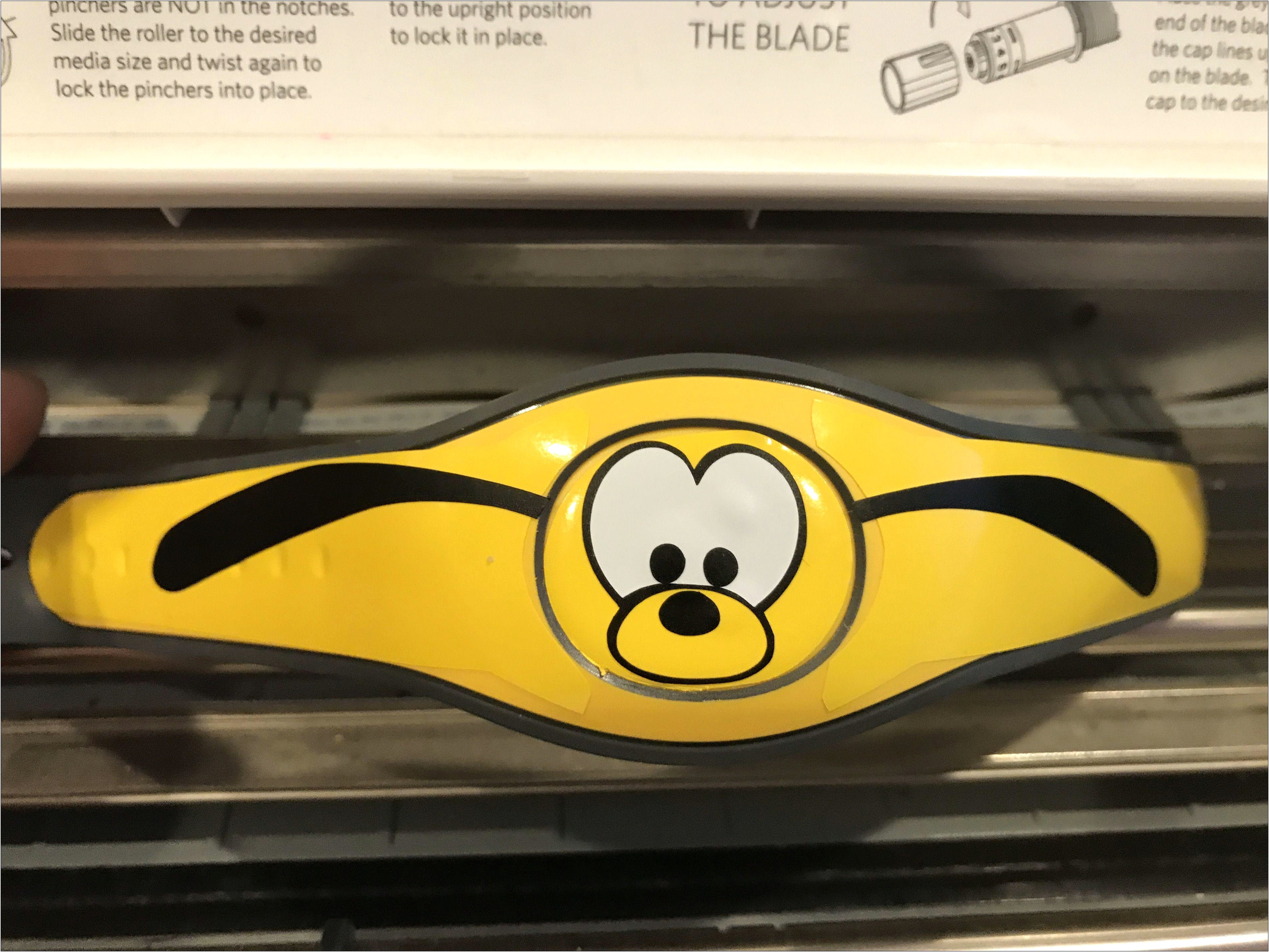 Disney Magic Band Vinyl Template Download