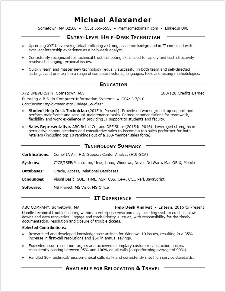 Displaying Some Of The Best Employment Resumes