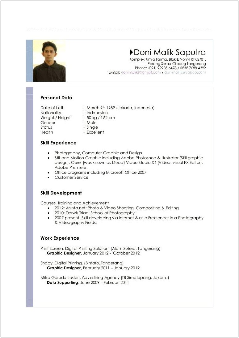 Do Motion Graphic Template Resume Yahoo