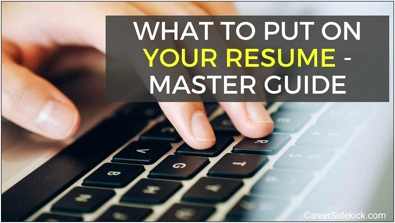 Do You Include Every Job In Resume