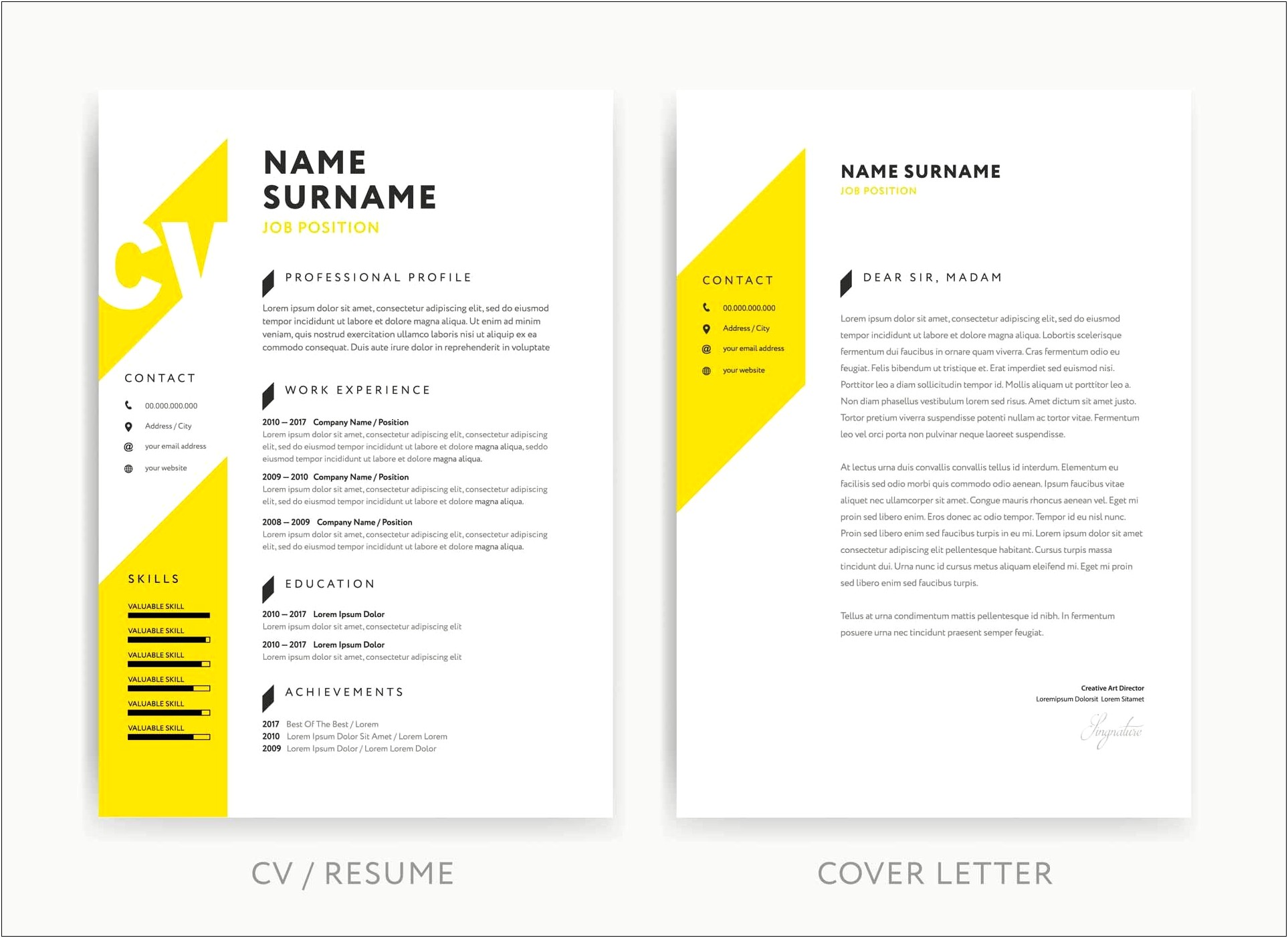 Do You Sign A Cover Letter For Resume