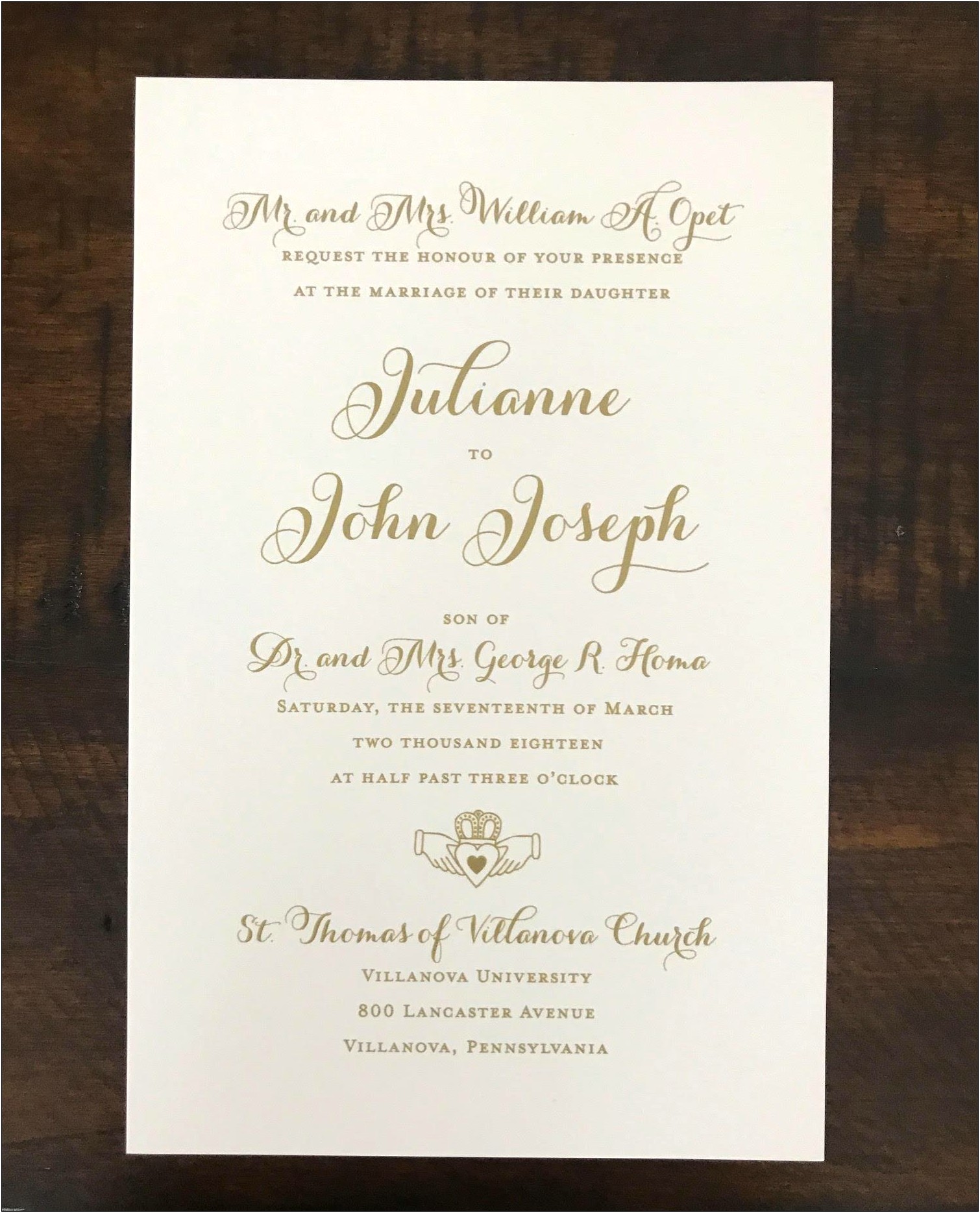 Do You Use Full Names On Wedding Invitations