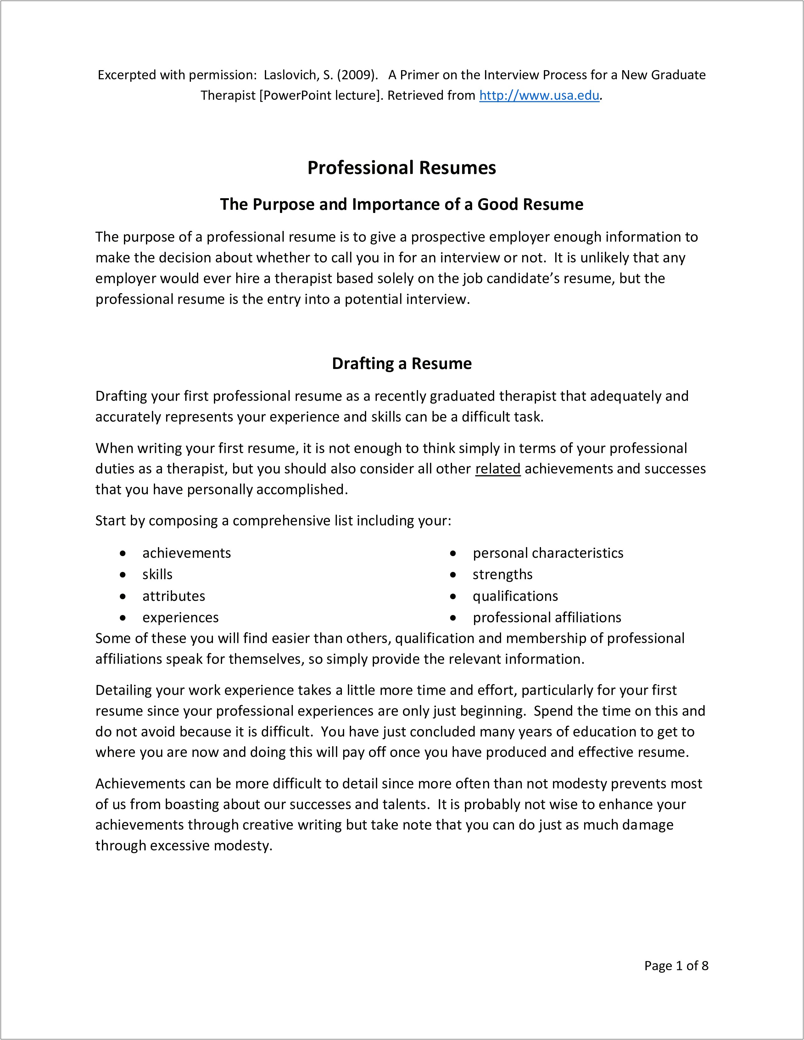 Doing Work For Various Clients On Resume