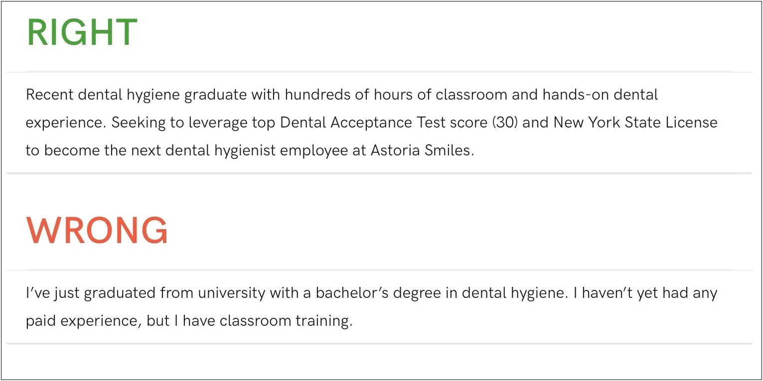 Do's And Don'ts Of Resume Objectives