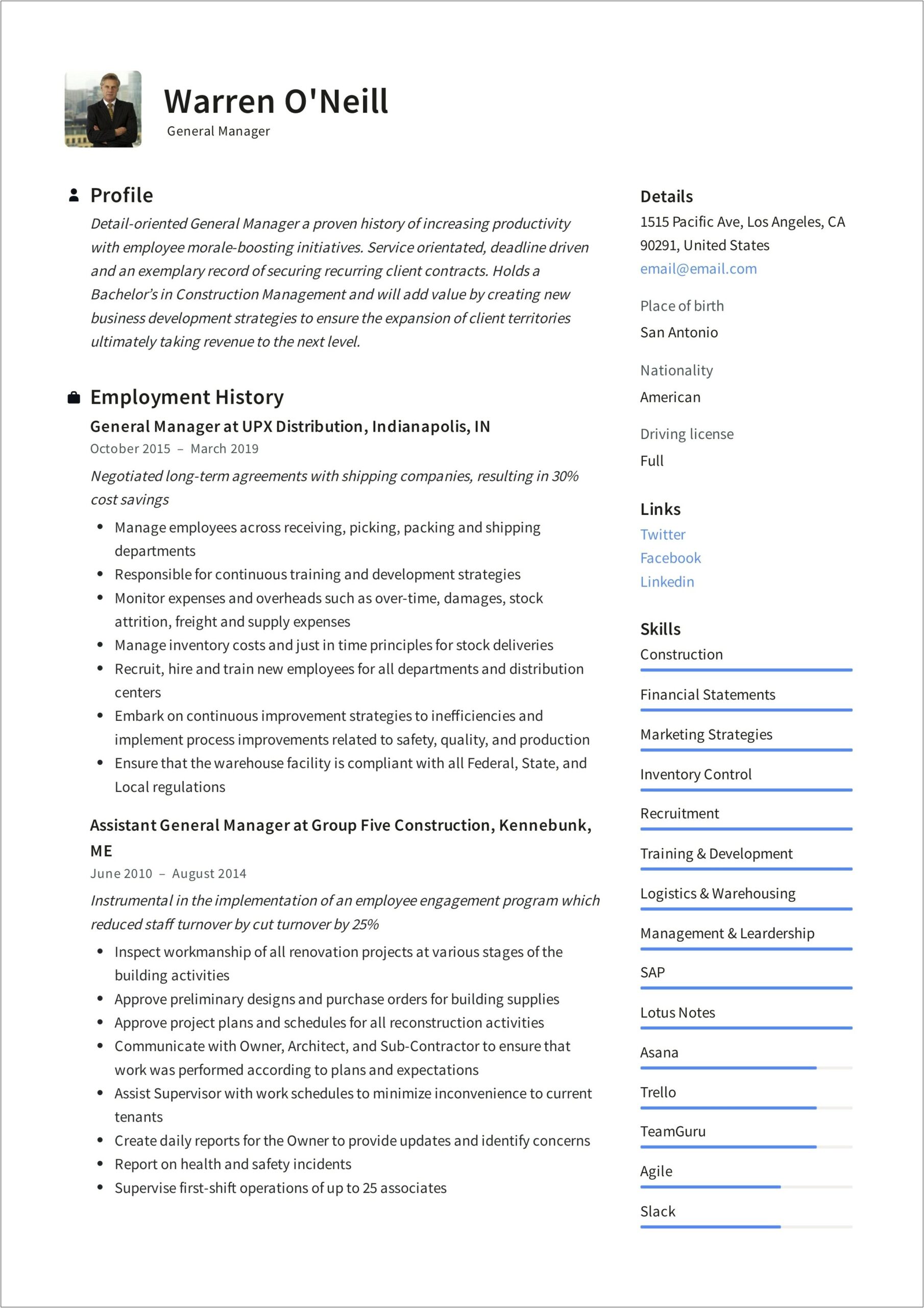 Download Project Coordinator Resume Word Government Contract